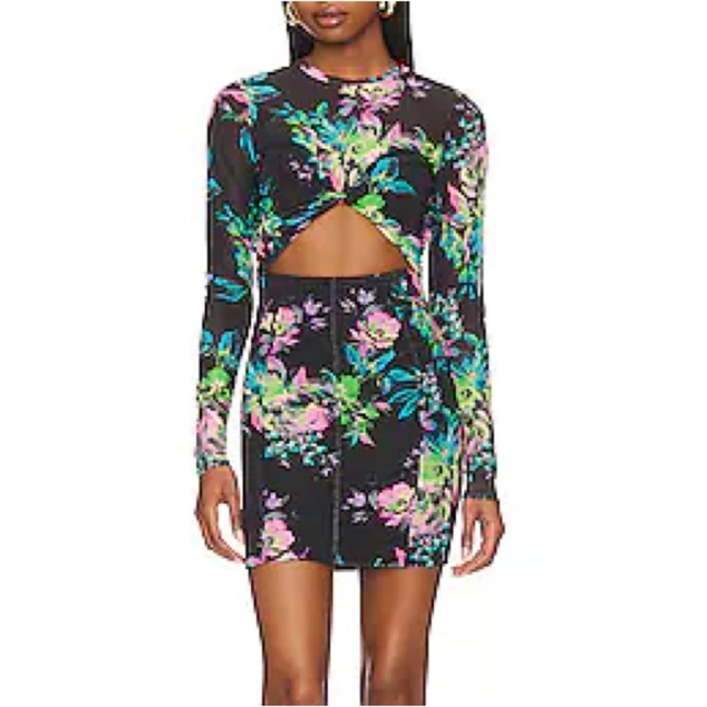 AFRM Floral Print Dress